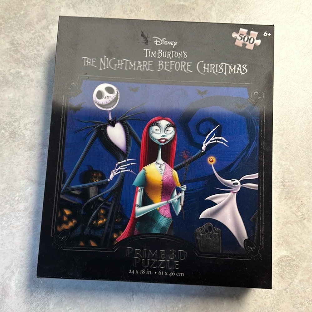 The nightmare before Christmas 3D puzzle 🧩